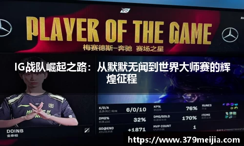 IG战队崛起之路：从默默无闻到世界大师赛的辉煌征程
